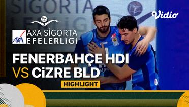 Highlights | Fenerbahce HDI Si̇gorta vs Ci̇zre Bld | Men's Turkish League 2022/23