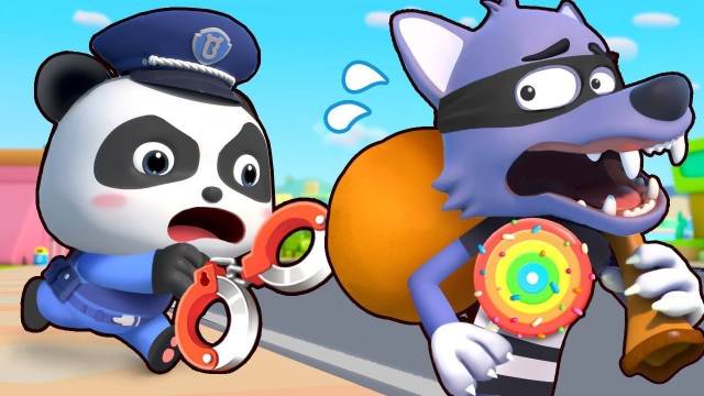 Bayi Panda Bercita-cita Menjadi Polisi Yang Profesional