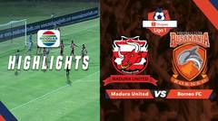 Half-Time Highlights: Madura United (2) vs Borneo FC (0) | Shopee Liga 1