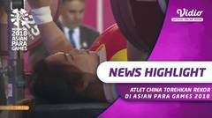 Atlet China Torehkan Rekor Angkat Besi di Asian Para Games 2018