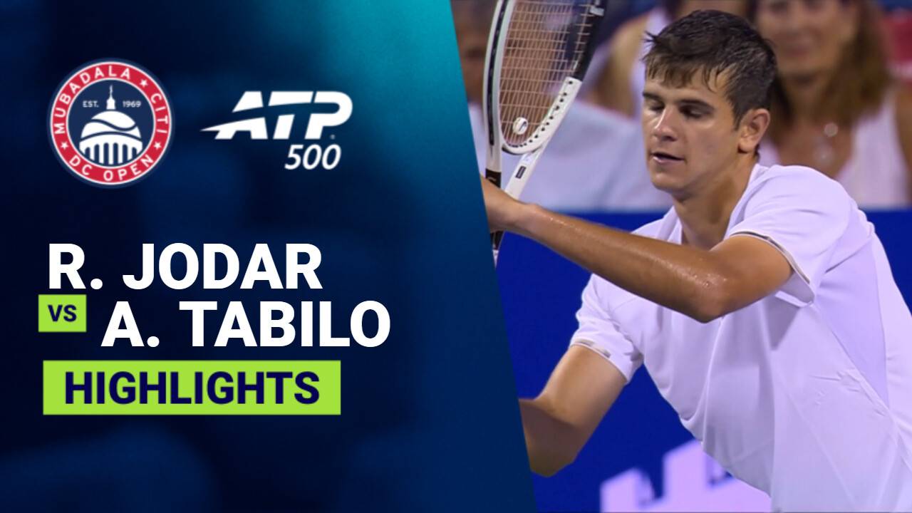Rafael Jodar vs Alejandro Tabilo - Semifinal | ATP 500: Mubadala Citi DC Open 2026