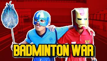 Captain America VS Iron Man - BADMINTON WAR (Civil War Parody) | REDSCENE