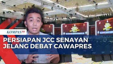 Melihat Langsung Persiapan Venue Debat Cawapres di JCC Senayan