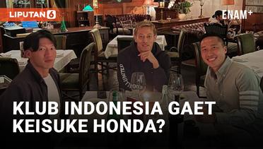 Keisuke Honda Bakal Latih Klub Indonesia?
