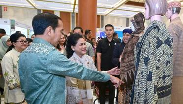 Presiden Jokowi dan Ibu Iriana Kunjungi Pameran INACRAFT, Jakarta, 4 Oktober 2023