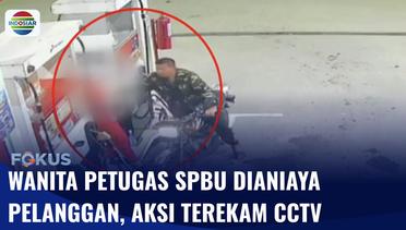 Viral! Pria Berjaket Loreng Aniaya Wanita Petugas SPBU di Grobogan, Korban Dipukul di Dada | Fokus