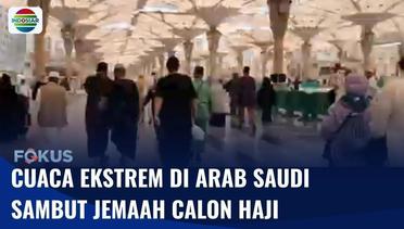 Waspada Cuaca Ekstrem di Arab Saudi Saat Pelaksanaan Ibadah Haji | Fokus