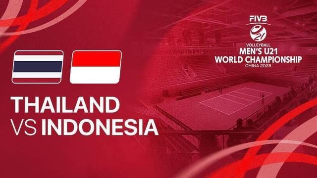 Thailand vs Indonesia - Full Match | FIVB Men's U21 World Championship 2025