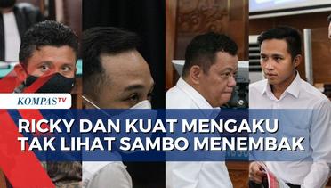 Momen Adu Kesaksian Eliezer Vs Sambo, Ricky Rizal dan Kuat Ma'ruf!