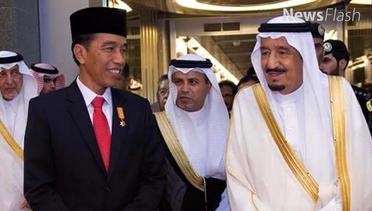 NEWS FLASH: Ini Agenda yang Dibahas Jokowi dan Raja Salman