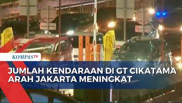 Arus Balik Lebaran, Jumlah Kendaraan di GT Cikatama Arah Jakarta Meningkat
