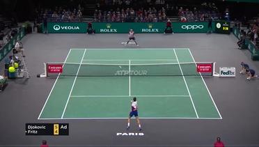 Match Highlight | Novak Djokovic vs Taylor Fritz | Rolex Paris Masters 2021