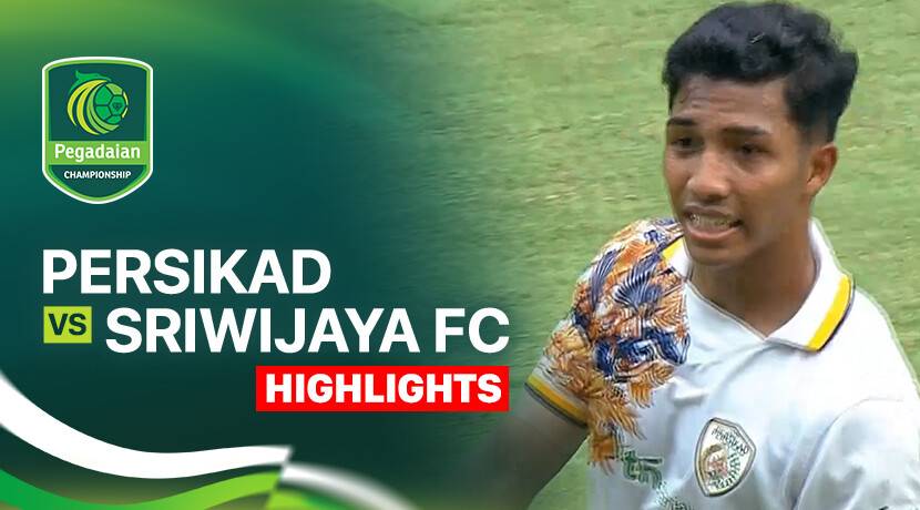 Persikad vs Sriwijaya FC