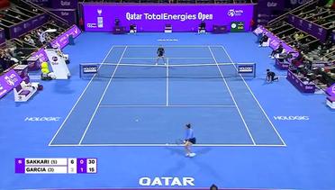 Maria Sakkari vs Caroline Garcia - Highlights | WTA Qatar TotalEnergies Open 2023