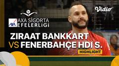 Highlights | Ziraat Bankkart vs Fenerbahce HDI Sigorta| Turkish Voleyball Men's League 2022/23