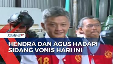 BREAKING NEWS - Hadapi Sidang Vonis, Hendra Kurniawan dan Agus Nurpatria Tiba di PN Jaksel!