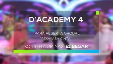 Para Peserta Group 1 - Rekayasa Cinta (D'Academy 4- Konser Nominasi 21 Besar Group 1)