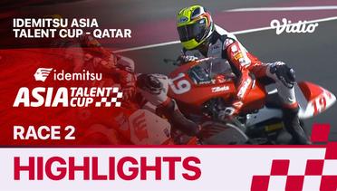Idemitsu Asia Talent Cup 2024 Round 1 #QatarGP: Race 2 - Highlights  | MotoGP 2024