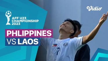 Mini Match - Philippines vs Laos | AFF U-23 Championship 2023