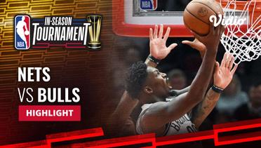 Brooklyn Nets vs Chicago Bullls - Highlights | NBA In Season 2023/24