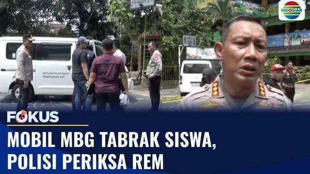 Polisi Analisis Kecepatan & Jejak Ban Mobil yang Tabrak 22 Orang di SDN Kalibaru Cilincing | Fokus