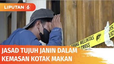 Jasad 7 Janin dalam Kemasan Kotak Makan di Kamar Kos di Makassar | Liputan 6