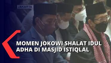 Usai Shalat Idul Adha, Presiden Jokowi Lihat Hewan Kurban di Kompleks Masjid Istiqlal Jakarta