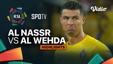 Al Nassr vs Al Wehda - Highlights | ROSHN Saudi League 2023/24