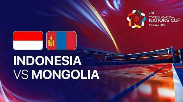 Indonesia vs Mongolia - Full Match | AVC Women's Volleyball Nation Cup 2025