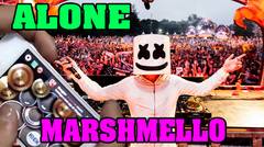 Marshmello - Alone Cover Real Drum ( Virtual Drum )