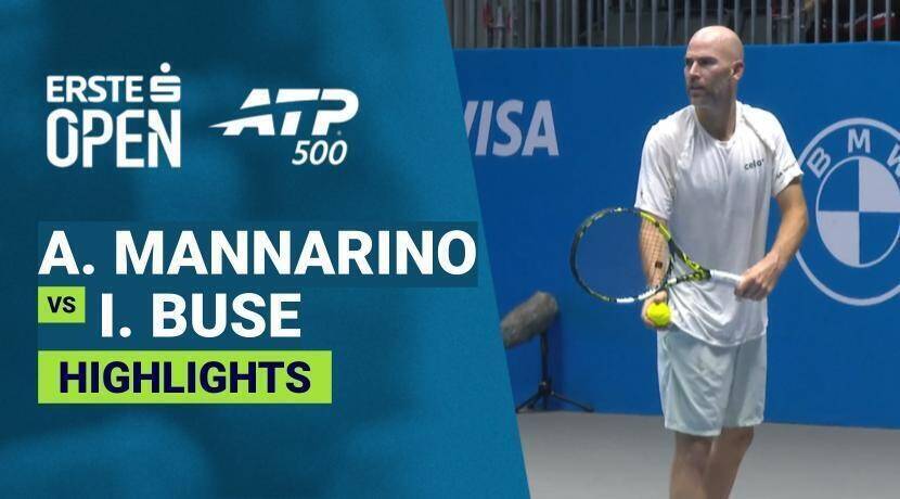 Adrian Mannarino vs Ignacio Buse - Round 1 (Glaubandich Court) | ATP 500: Erste Bank Open 2026