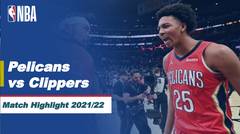 Match Highlight | New Orleans Pelicans vs LA Clippers | NBA Play-In Tournament 2021/22