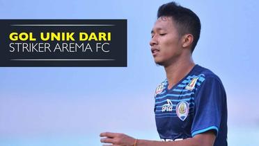 Striker Arema FC Punya Cara Unik Cetak Gol Saat Kalahkan PS TNI