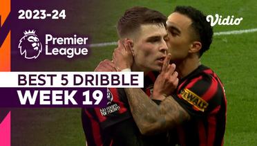 5 Aksi Dribble Terbaik | Matchweek 19 | Premier League 2023/24