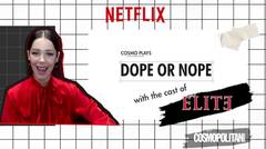 Georgina Amors from "Elite" Plays Dope or Nope with COSMO