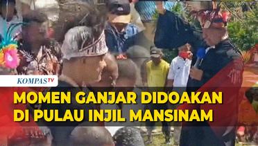 Potret Ganjar Pranowo Didoakan saat Kunjungan ke Manokwari