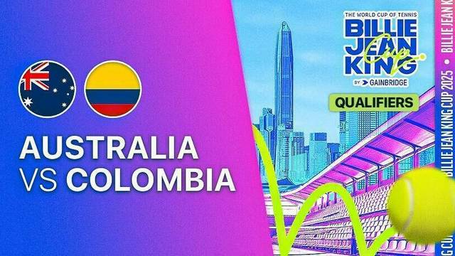 Australia vs Colombia - Full Match | Billie Jean King Cup 2025 Qualifiers