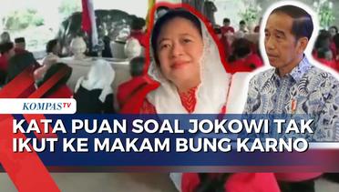 Jokowi Tak Ikut Ziarah Dengan Ganjar-Mahfud, Puan: Kamu yang Ajak