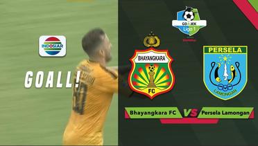 Goal Paulo Sergio - Bhayangakara FC vs Persela Lamongan | Go-Jek Liga 1 bersama Bukalapak