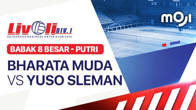 Putri: Bharata Muda vs Yuso Sleman - Babak 8 Besar - Full Match | Livoli Divisi 1 2024
