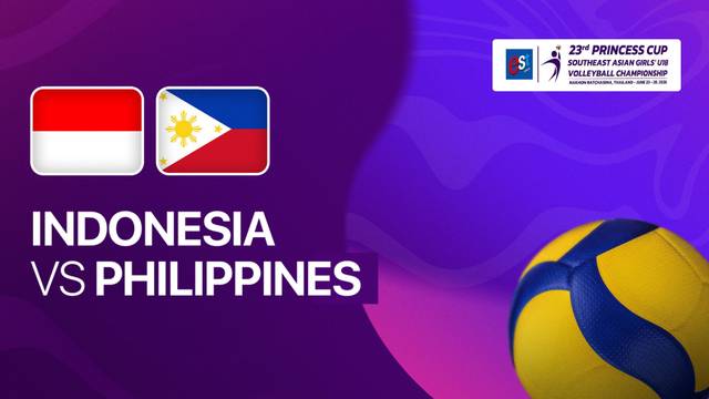 3rd Place: Indonesia vs Philippines - Full Match | Princess Cup 2026