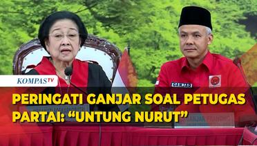 Megawati Sempat Peringati Ganjar soal Petugas Partai: Untung Nurut