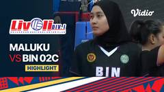 Highlights | Maluku vs BIN 02C | Livoli Divisi 1 Putri 2022