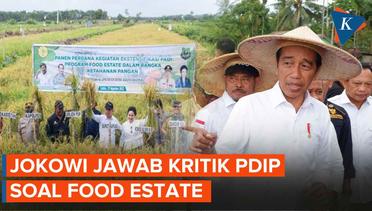 Jokowi Bela Prabowo soal Tudingan PDIP yang Klaim Food Estate Kejahatan Lingkungan