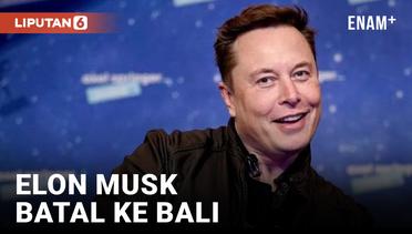 Elon Musk Batal ke Bali, Tapi Tetap Hadir di B20 Summit