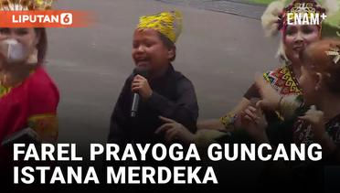 Farel Prayoga Hipnotis Menteri Jokowi Pakai Lagu 'Ojo Dibandingke'