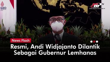 Jokowi Resmi Lantik Andi Widjajanto sebagai Gubernur Lemhanas | News Flash