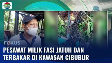 Video Jatuhnya Pesawat Skyranger 912 FASI di Cibubur, 2 Awak Alami Luka Bakar | Fokus