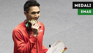 Jonatan Christe Tak Menyangka Bisa Raih Medali Emas Asian Games 2018