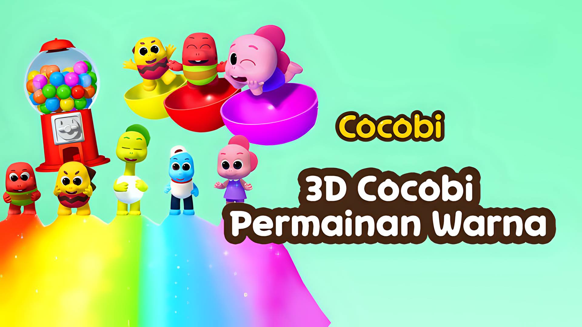 Cocobi - 3D Cocobi Permainan Warna